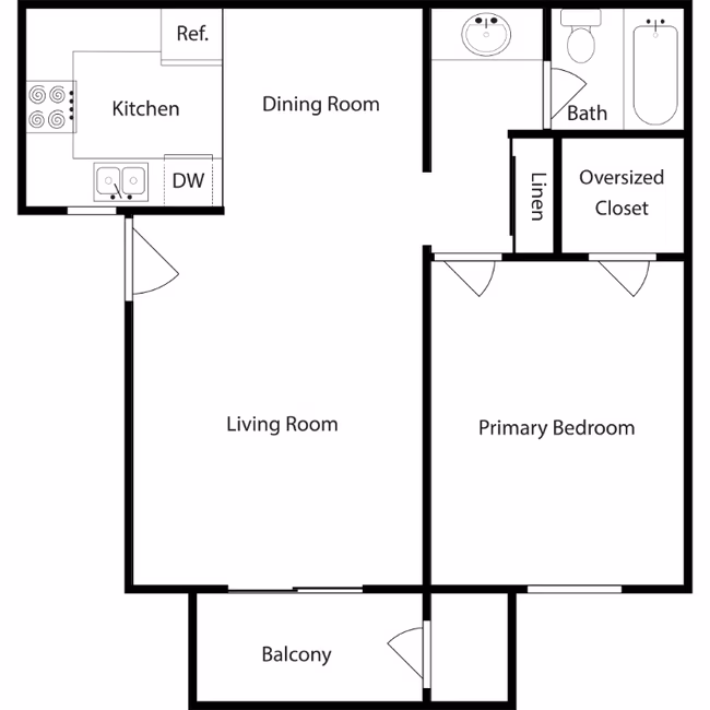 Unit 1010 1010 floor plan